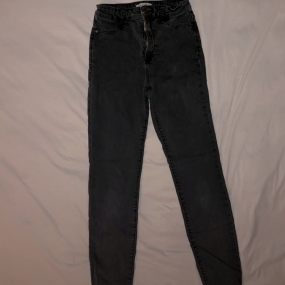 Abercrombie & Fitch black jeans, size 4